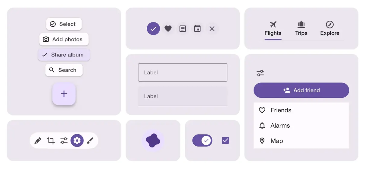 React Native Molecules Components